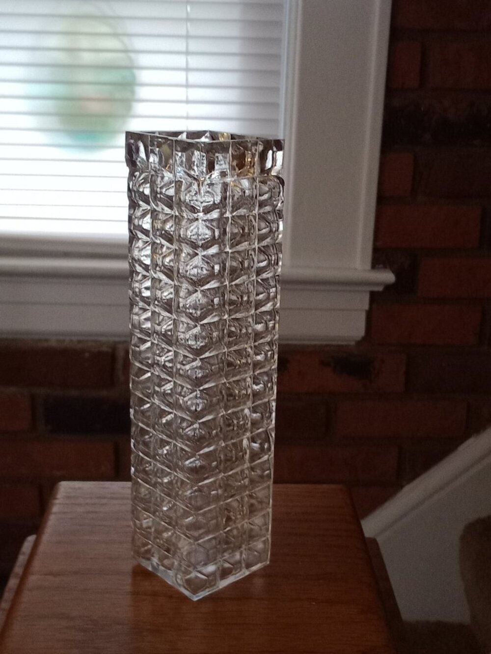Square Glass Bud Vase - Picture 4 of 4